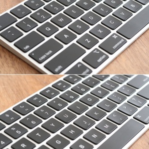 [程度良好/現行モデル] AppleシリコンMacモデル用 Touch ID搭載 Magic Keyboard ブラック テンキー付き/US配列 A2520 MMMR3LL/A Blackの画像5