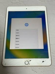 iPad mini 5世代 64GB Wi-Fiモデル ゴールド ジャンク sku13