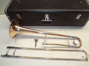 NIKKAN IMPERIALE インペリアル トロンボーン マウスピース付き 中古品 金管楽器 ハードケース付き