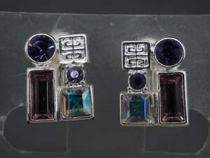 [1272]GIVENCHY Givenchy ji van si. earrings accessory TIA