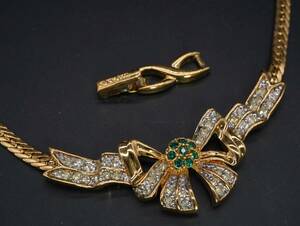 [260]NINA RICCI Nina Ricci necklace accessory length approximately 40cm TIA