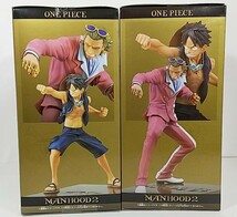 貴重★ワンピース ルフィ ＆ ギルド・テゾーロ－ フィルム ゴールド DXF MANHOOD2 全２種セット 未開封品　ONE PIECE　フィギュア　劇場版_画像2