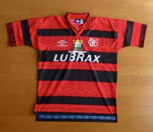 美品 Flamengo フラメンゴ ホーム ユニフォーム アンブロ UMBRO ブラジル