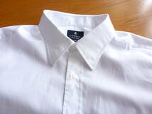 日本製 LANVIN COLLECTION ランバン コレクション 長袖シャツ Yシャツ/ドレスシャツ 白 Lサイズ相当 44-84 即決あり！_画像3