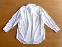 日本製 LANVIN COLLECTION ランバン コレクション 長袖シャツ Yシャツ/ドレスシャツ 白 Lサイズ相当 44-84 即決あり！_画像2