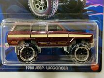 【新品未開封】ホットウィール チューブラートラック 1988 ジープ ワゴニア 1988 Jeep Wagoneer HotWheels TUBULAR TRUCKS _画像2