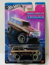 【新品未開封】ホットウィール チューブラートラック 1988 ジープ ワゴニア 1988 Jeep Wagoneer HotWheels TUBULAR TRUCKS _画像1