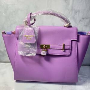 [ free shipping ] unused Samantha Vegasa man sa Vega handbag shoulder attaching purple 