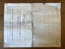 RR-6923■送料込■地券 土地 土地所有権 証書 大日本帝国政府 資料 歴史 古書 古文書 静岡県 明治 印刷物 ●5枚まとめて/くOKら_画像9