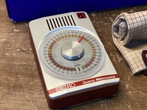 TT-2647# including carriage # SEIKO Seiko quarts metronome .. total rhythm music musical instruments tools and materials retro SQM-357 282g/.GO.