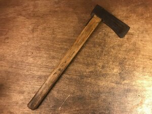 SS-4039 # включая доставку # топор топорик . Tama ... дрова десятая часть ветка порез обе лезвие режущий инструмент плотничный инструмент инструмент старый инструмент старый .. уличный лезвие ширина примерно :5.5cm 1186g /.MA.
