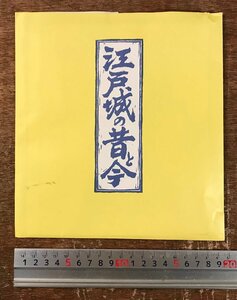 RR-6819■送料込■江戸城の昔と今 望月アート企画室 古本 地図 東京都 江戸 印刷物 案内 /くRIら