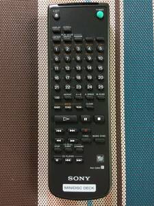 送料無料★SONY★ソニー★純正★MDデッキ用リモコン★RM-D8M★中古★動作品★返金保証あり★