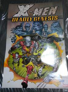 未使用 MARVEL マーベル X-men Deadly Genesis Poster X-メン デッドリージェネシス ポスター