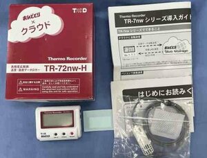 【中古】おんどり Thermo Recorder TR-72Unw-H Ｔ＆Ｄ クラウド　