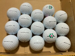 新品　タイトリスト　V1 V1X ゴルフボール　15個　PRO V1 プロ　PRO V1X