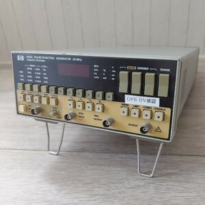 A.HP PULSE/FUNCTION GENERATOA 8116A Pal s function * generator 1mHz~50MHz present condition goods 