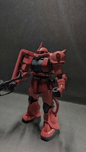 HG オリジンシャア専用ザク 全塗装完成品