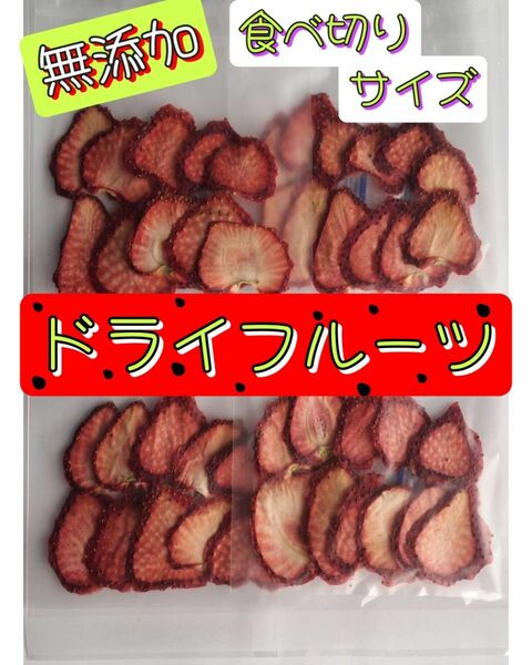 【無添加】ドライフルーツ　イチゴ　とちあいか　乾燥果物　いちご