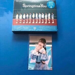 ノイミー　Springtime In You 初回限定豪華盤　1stアルバム 店舗特典、生写真付