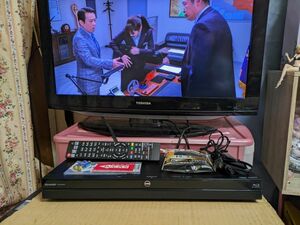 SHARP ブルーレイレコーダー BD-NW500【完動品】【リモコンは各メーカーのテレビの設定出来ます】