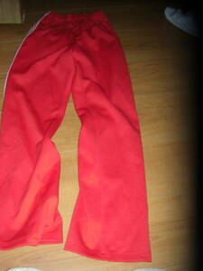  red 14 side line pants Showa Retro 