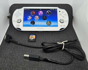  PSVITA 3G/Wi-Fiモデル クリスタル・ホワイト PCH-1100