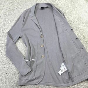  Armani Exchange [ stylish one put on ]ARMANI EXCHANGE cardigan knitted jacket gray M
