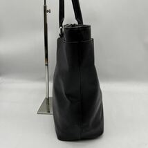 1円〜【至高の逸品】COACH コーチ　トートバッグ　ハンドバッグ　ビジネスバッグ　レザー　ブラック　黒　84630_画像6