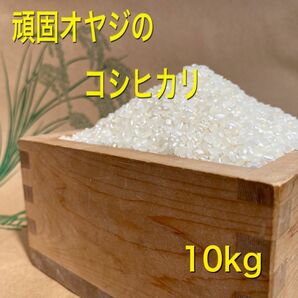 新米！　令和5年度産　頑固オヤジのコシヒカリ近江米10kg(滋賀湖北・減農薬)