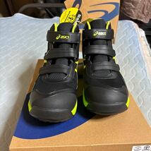 asics WINJOB CP216 Black/Neon Lime 29.０cm_画像3