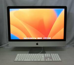 ■□iMac Retina 5K 27inch 2017/i7-7700K 4.2G/メモリ16G/512GB SSD/Radeon Pro 580/MNEA2J/A□