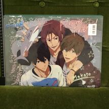 橘真琴＆七瀬遙＆松岡凛 A4クリアファイル Casual wear Ver. 「劇場版 Free!-Road to the World-夢」_画像2