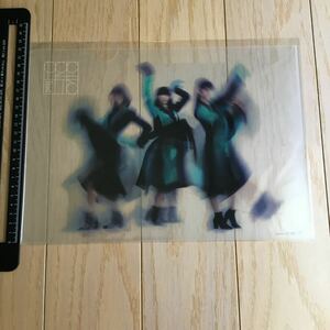 Perfume A4クリアファイル 「CD Time Warp 完全生産限定盤・初回限定盤」 予約購入特典★パフューム