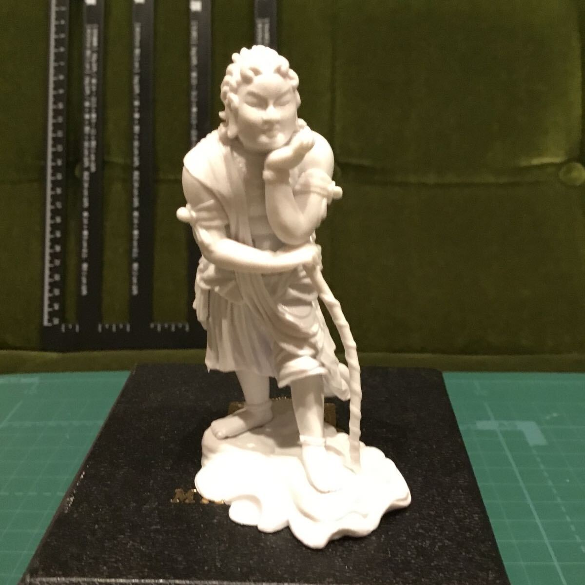 制多迦童子像(石膏風タイプ) 「和の心 仏像コレクション 極5」