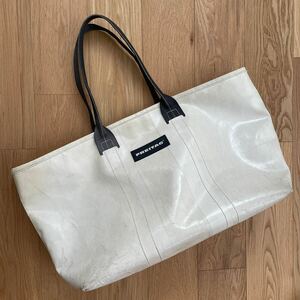 FREITAG F73 COOPER records out of production all white freitag Cooper white tote bag 