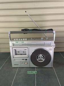* HITACHI radio-cassette PERDISCO TRK-5620 not yet verification junk treatment *