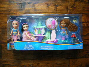* редкий!! бесплатная доставка *The Little Mermaid/ little ma-me-do*Petite Deluxe Gift Set/ Princess Deluxe комплект *DisneyPrincess Ariel 