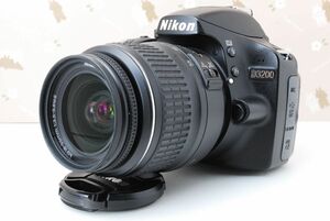 Nikon D3200★高画質2416万画素★高性能デジタル一眼レフカメラ★スマホ転送OK♪