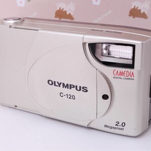 昭和レトロ★OLYMPUS オリンパス CAMEDIA C-120★オールドコンパクトデジタルカメラ