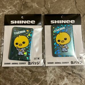 SHINee ANIMAL COORDY 缶バッジ 