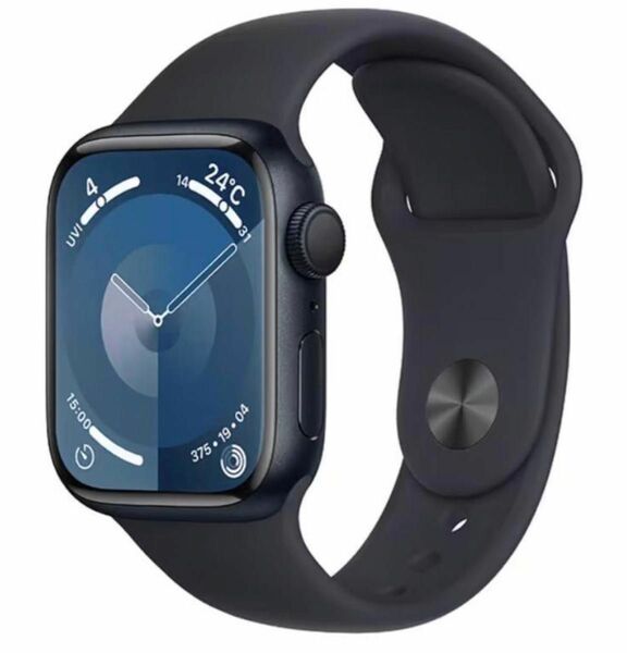 【5/18購入】Apple Watch Series9 41mm GPSモデル ミッドナイトアルミニウムケース MR8X3J/A
