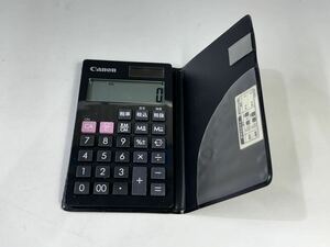 CASIO/ Casio LS-10T calculator tax count hour count 8 column black operation verification settled 