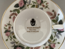 WEDGWOOD ウェッジウッド HATHAWAY ROSE ハサウェイローズ カップ&ソーサー 6客揃 ヴィンテージ_画像7