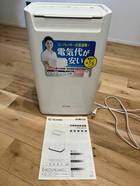 アイリスオーヤマ コンプレッサー式 衣類乾燥除湿機 DCE6515