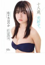 アップアップガールズ（2）。　佐々木ほのか　水着姿あり　切り抜き　6ページ　送料無料_画像2