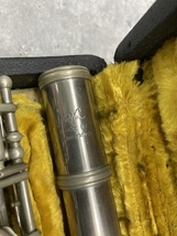 U4a スズキ Suzuki フルート Flute ハードケース 管楽器 中古現状品 動作未確認 音楽 楽器 器材_画像2