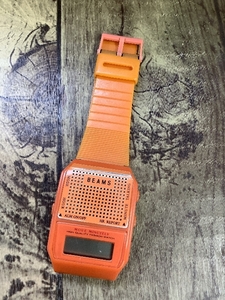 P3g BEAMS ビームズトーキングウォッチ オレンジ 腕時計 ファッション