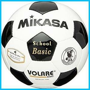 * белый / черный *mikasa(MIKASA) футбольный мяч Япония футбол ассоциация одобренный мяч 4 номер ( ученик начальной школы для ) SVC402SBC рекомендация внутри давление 0.8(kgf/)