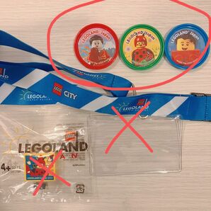 LEGO レゴ レゴランドジャパン ポップバッジ　3個